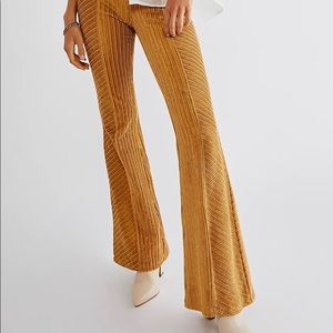 FP Slim Velvet Pull On Flares S